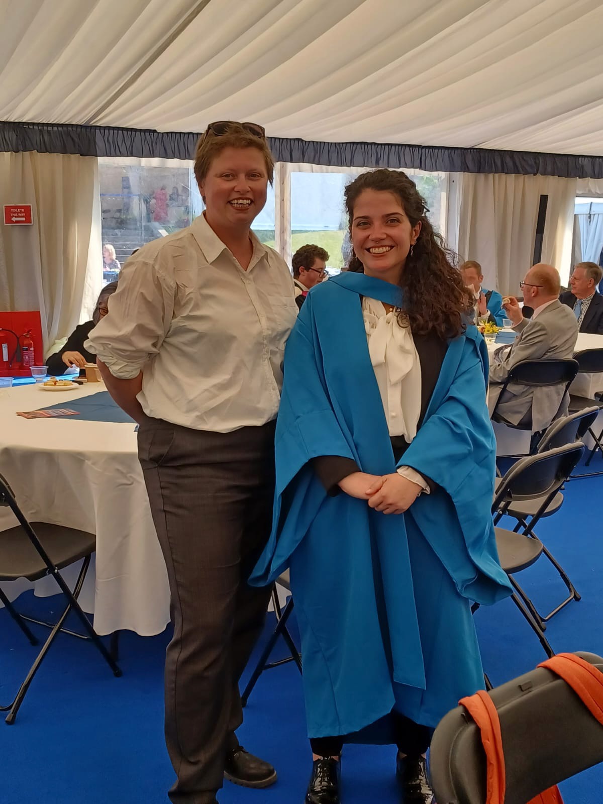 Physicists graduating June 2023, image courtesy of Dr Bruce Sinclair